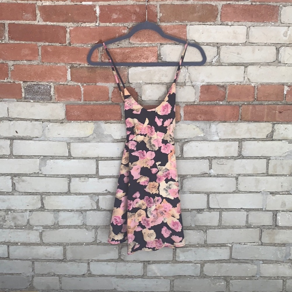 For Love And Lemons Floral mini dress